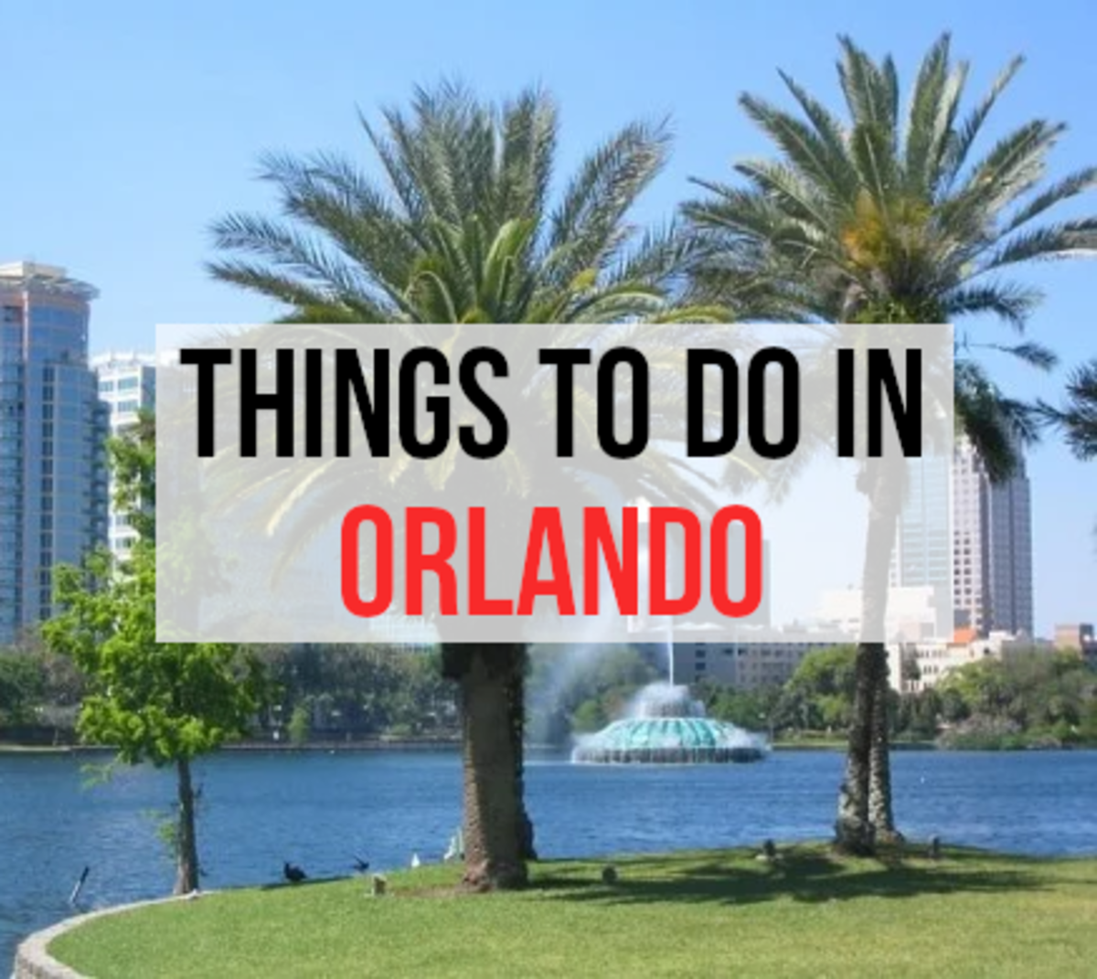 12 Things to Do in Orlando, Florida