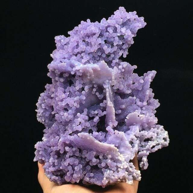 1715g Museum Quality Natural Purple Grapevine Crystal ...