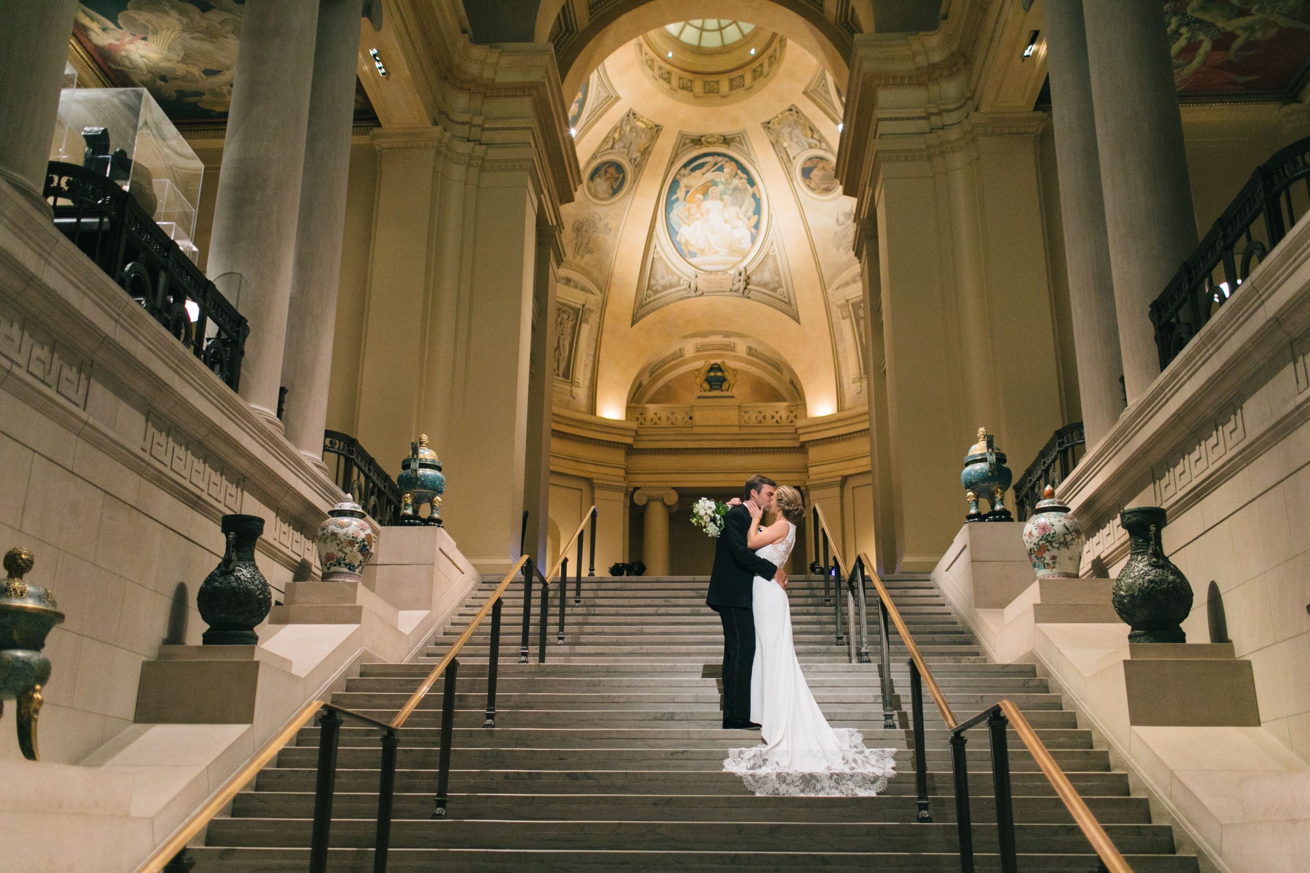 A Preppy Wedding at the Museum of Fine Arts in Boston, Massachusetts