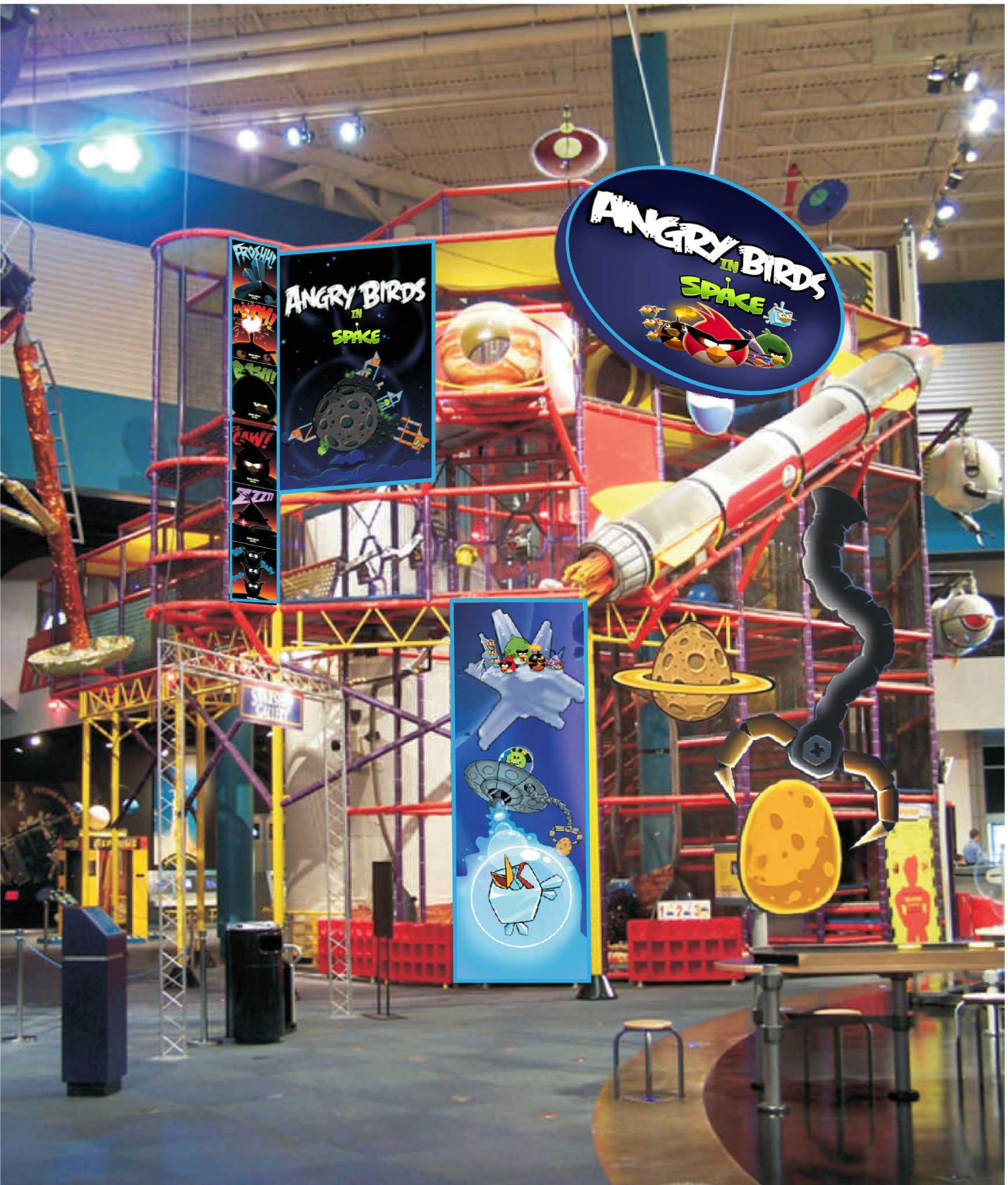 Angry Birds hit Space Center Houston