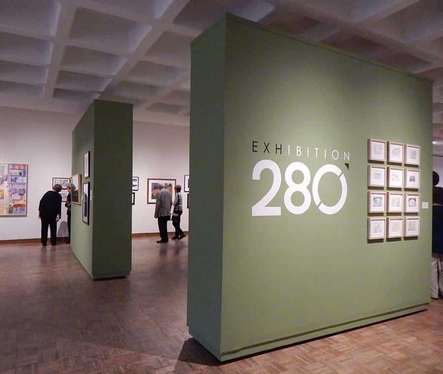 Exhibition 280 art show at Huntingtons Museum of Art  The Parthenon