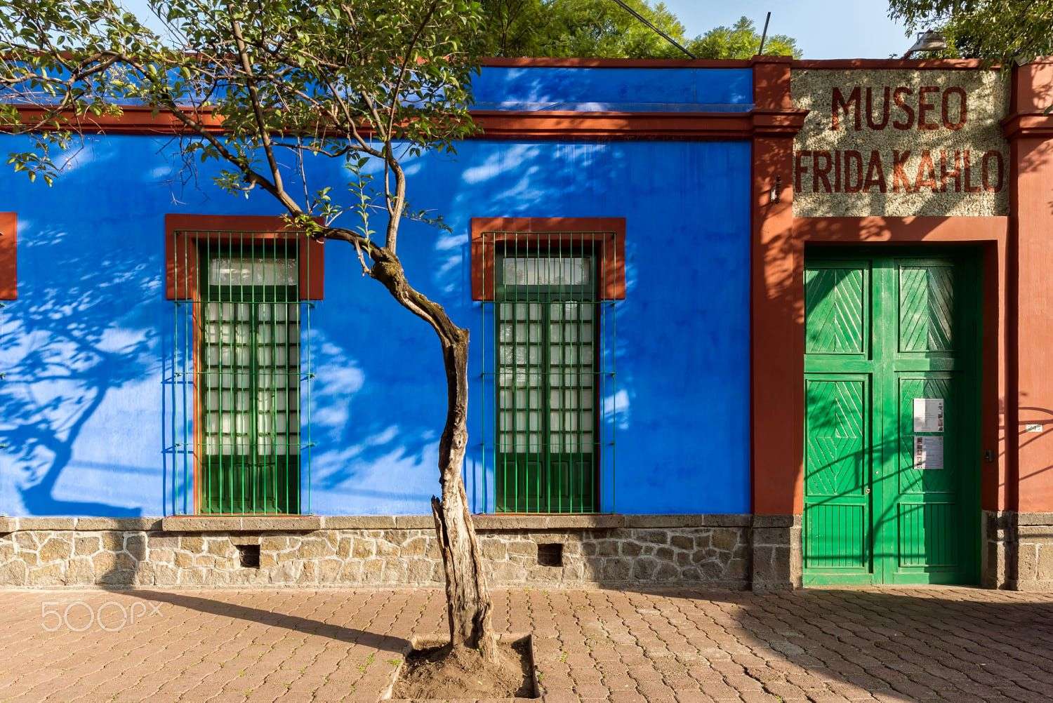 Frida Kahlo Museum Exterior, Mexico City by Uwe Duerr on 500px