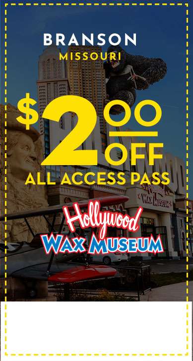 Get Your Hollywood Wax Museum Discount Coupon