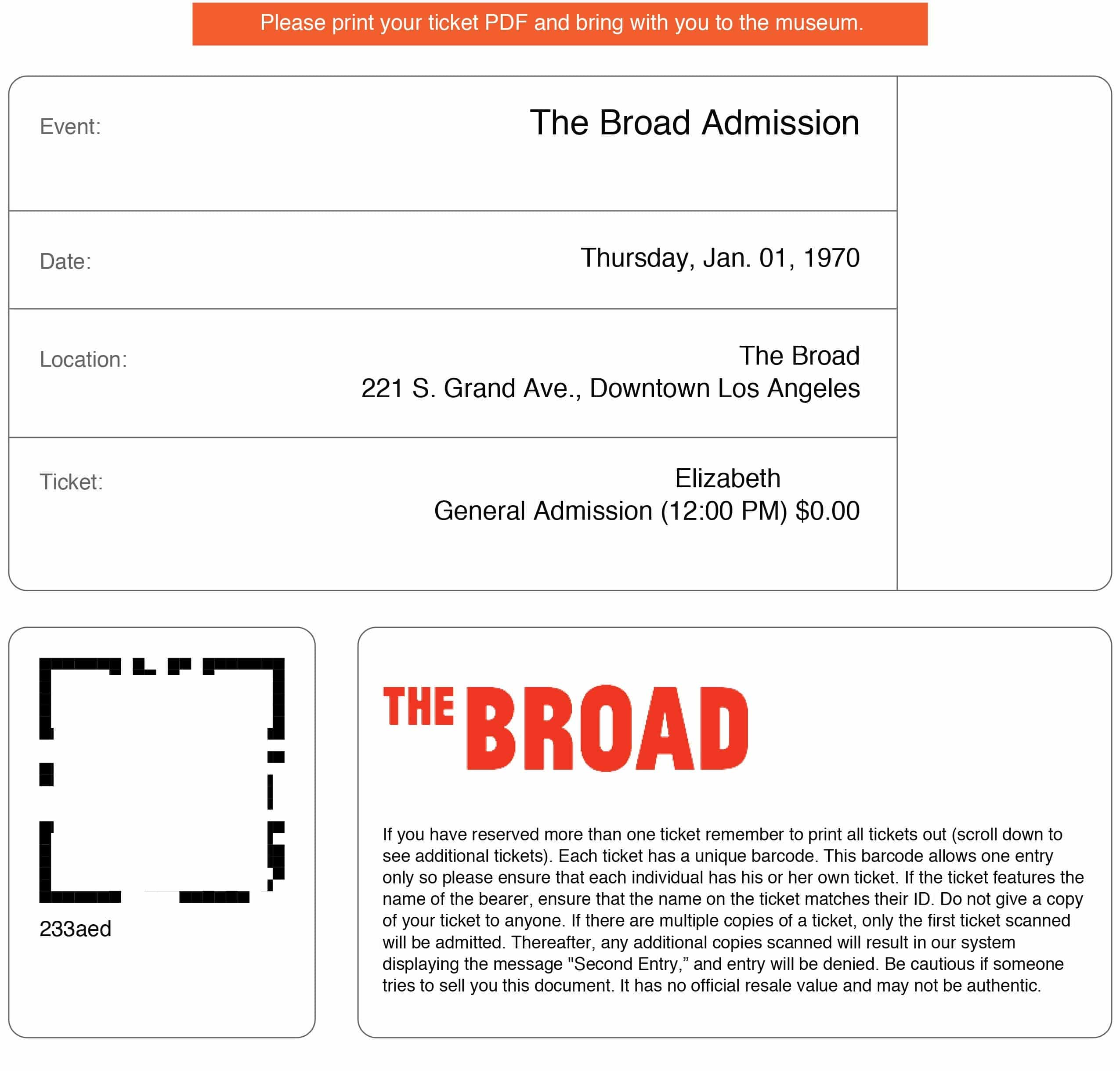 Getting tickets to the new Broad museum was hard. Getting dates within ...