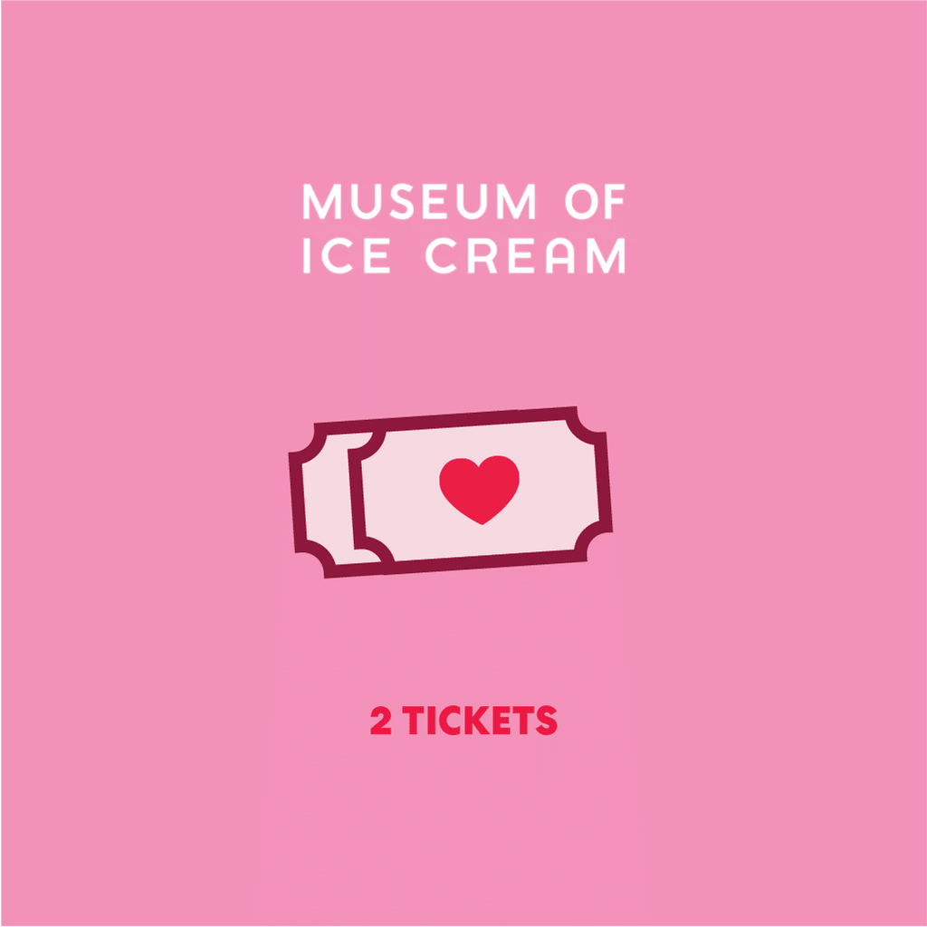 GIFT CARD FOR TWO TICKETS â Museum of Ice Cream