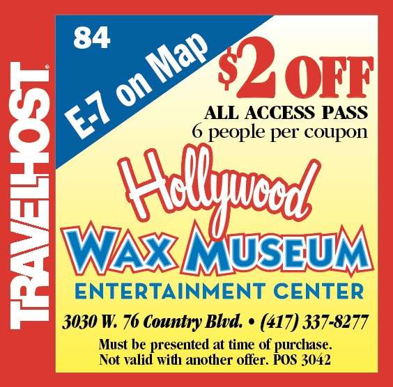 hollywood wax museum coupon Coupon