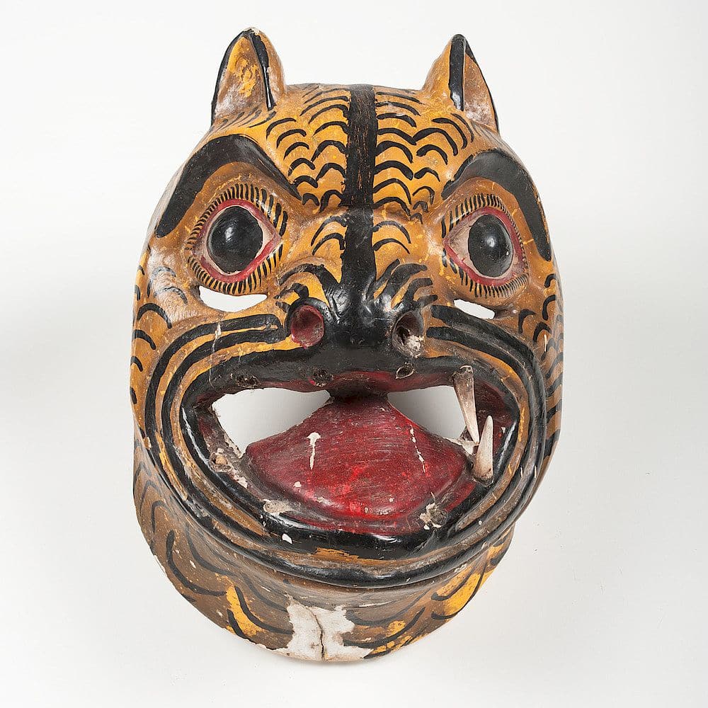 Mexican Devil and Jaguar Parade Masks, Deaccessioned from the Children ...