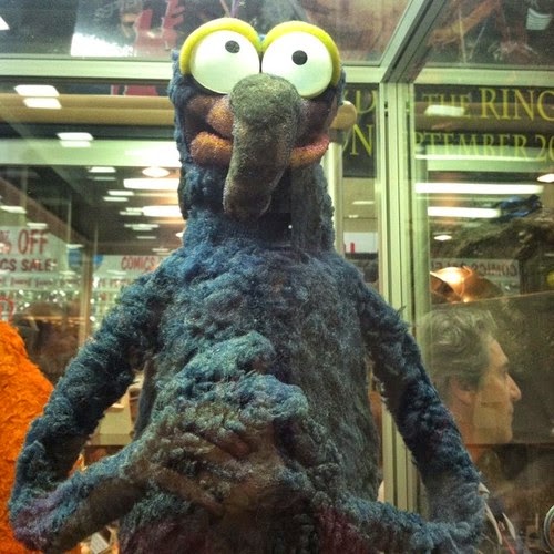MuppetsHenson: Pepe and Gonzo Displayed at the San Diego Comic Con