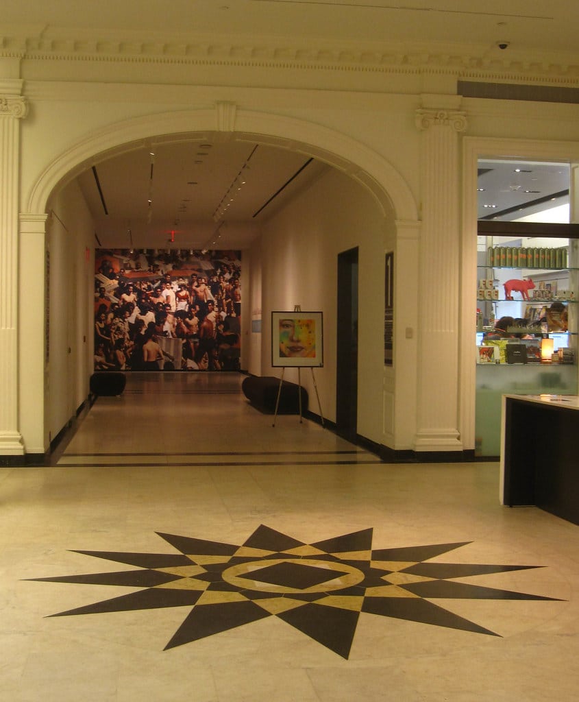 Museum lobby