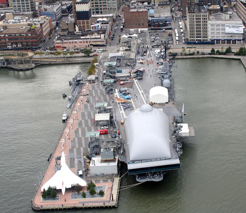 New York City Intrepid Sea Air And Space Museum Editorial Stock Image ...