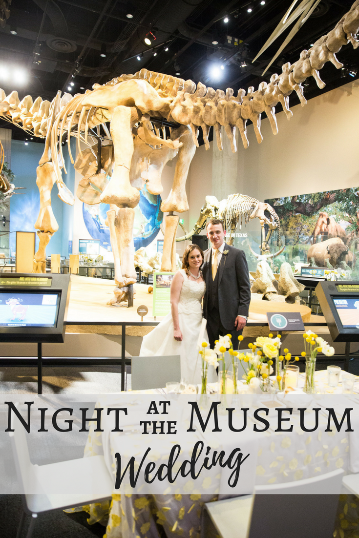 Night at the Museum Unique Wedding
