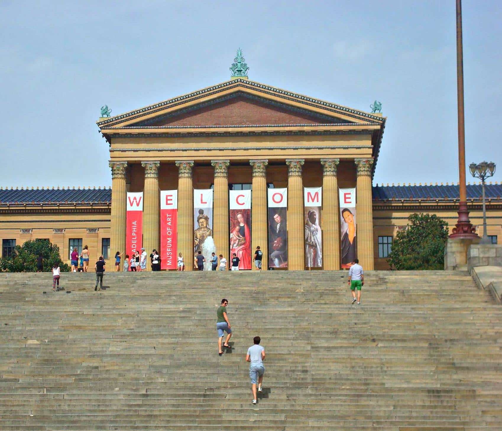 Philadelphia Museum of Art has the Famous Rocky Steps