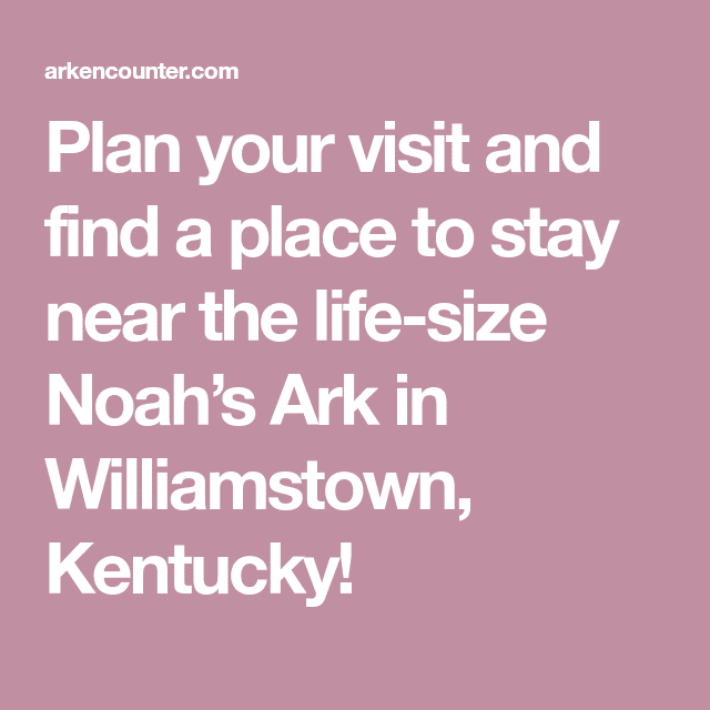 Plan your visit and find a place to stay near the life