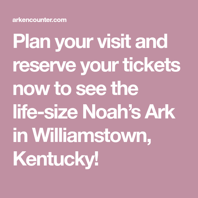 Plan your visit and reserve your tickets now to see the life