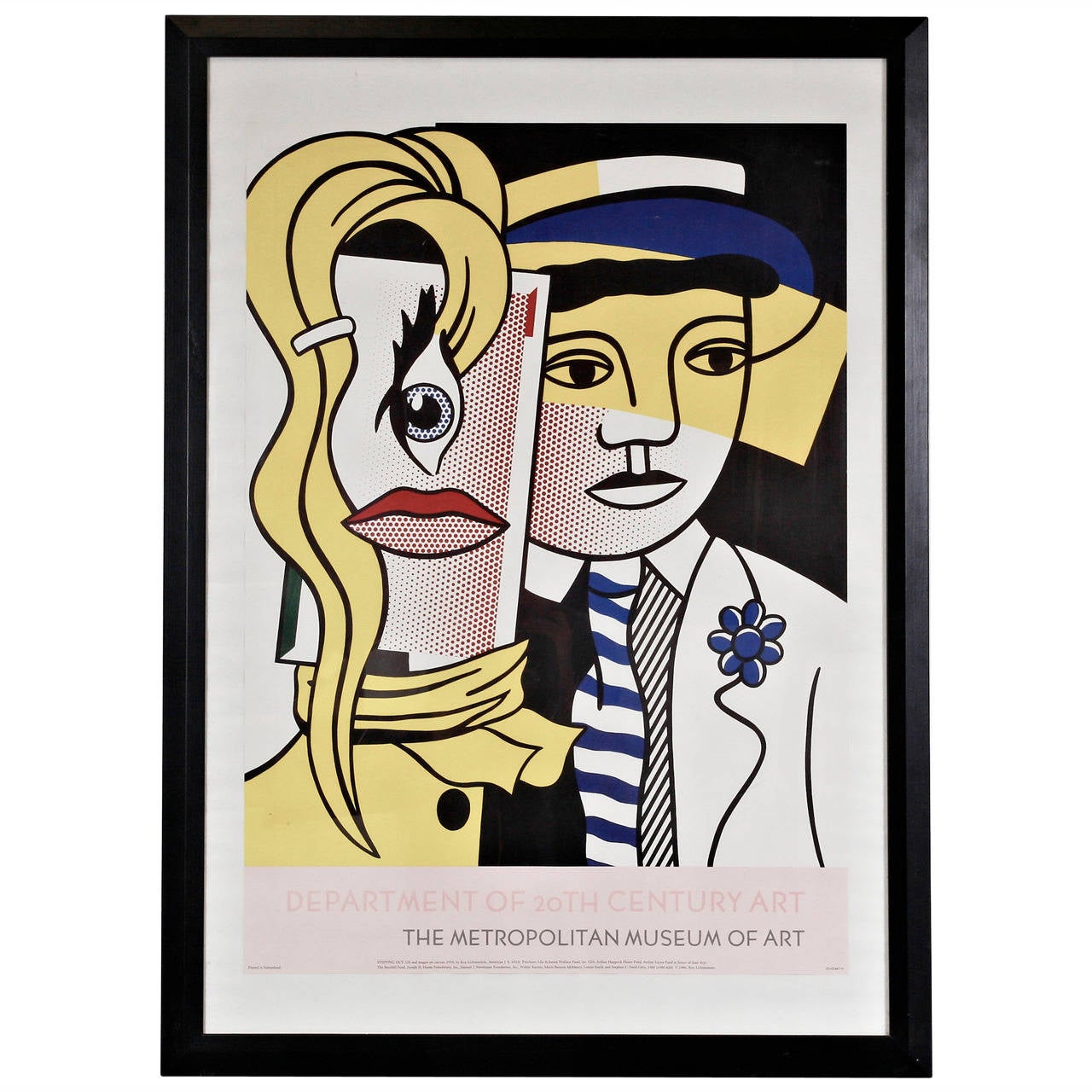 Roy Lichtenstein Metropolitan Museum of Modern Art Poster at 1stdibs