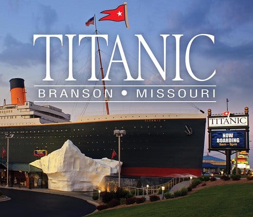 Titanic Museum Branson Admission Ticket 2020