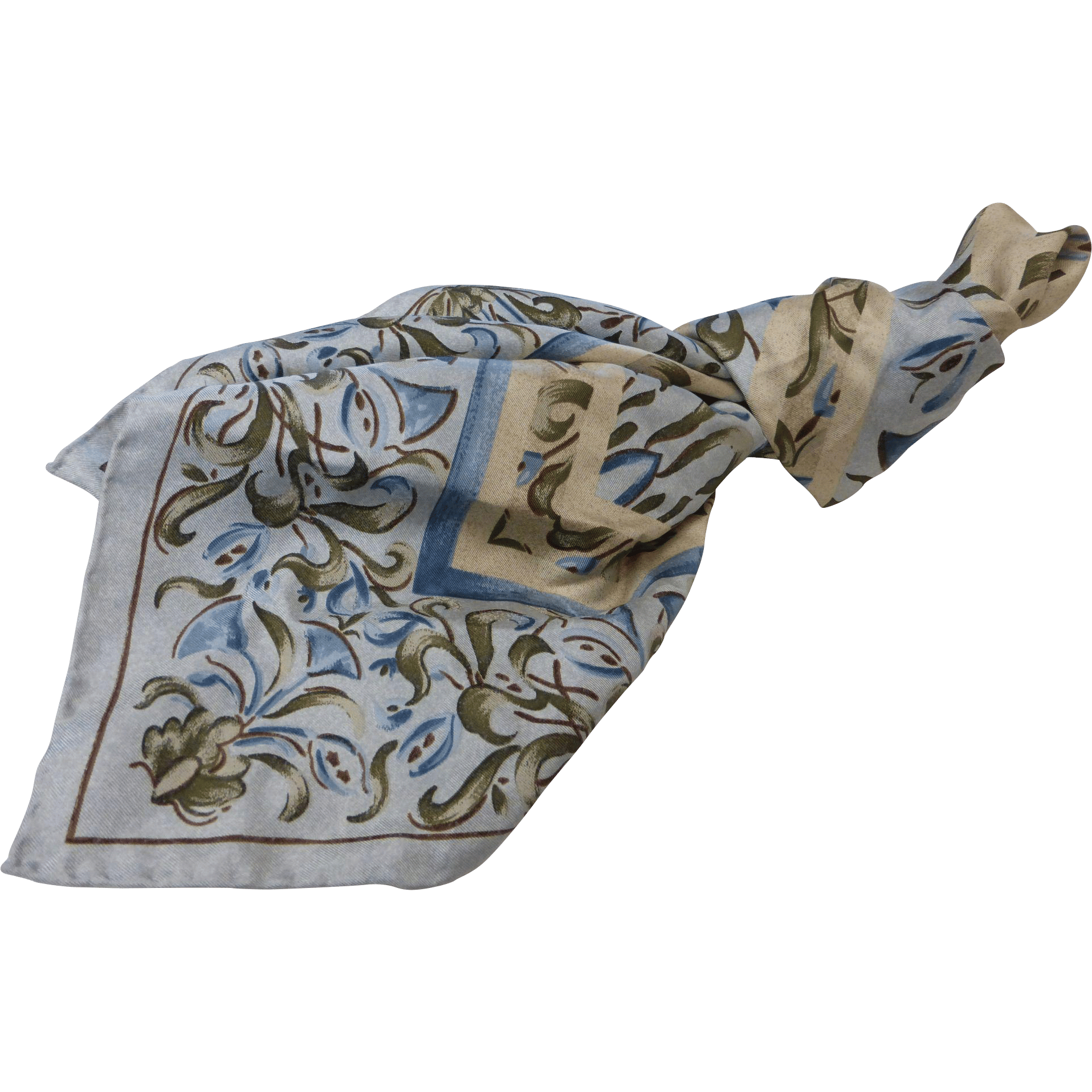 Vintage Metropolitan Museum of Art Scarf Silk