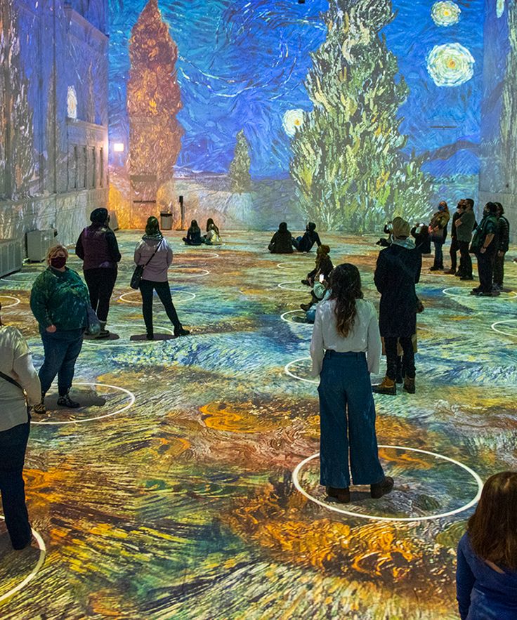 Visit Immersive Van Gogh Exhibit in Houston