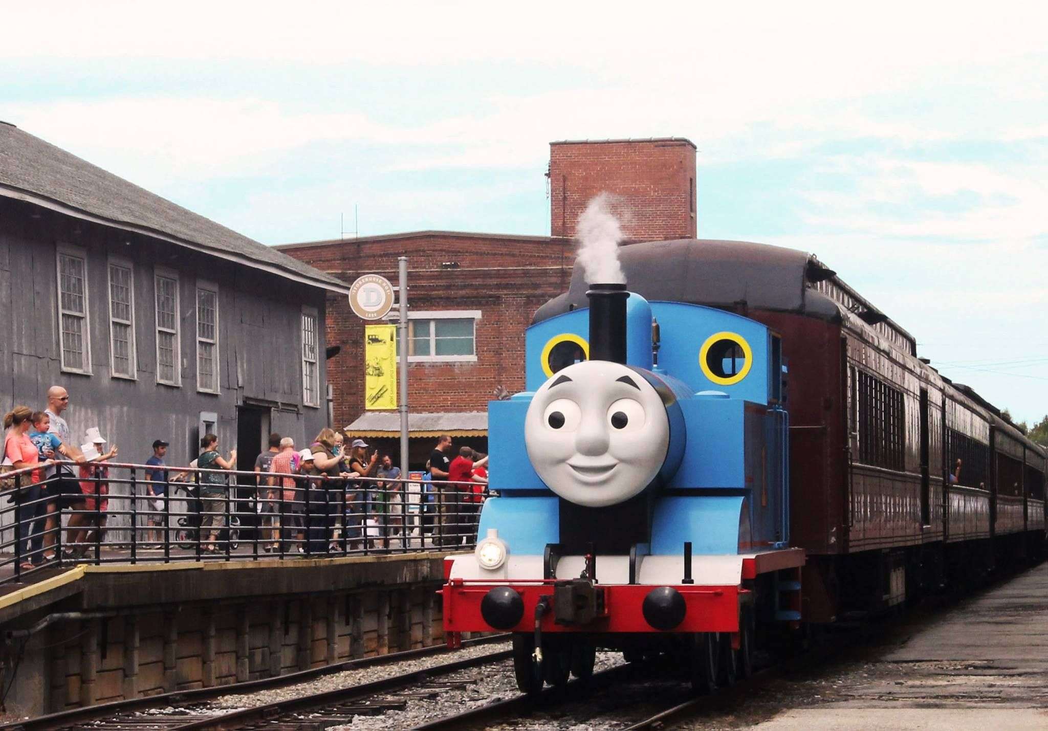 We love it when Thomas visits